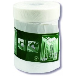 Abdeckfolie mit Klebeband