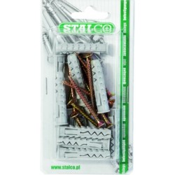 Holzschrauben-Dübel-Set